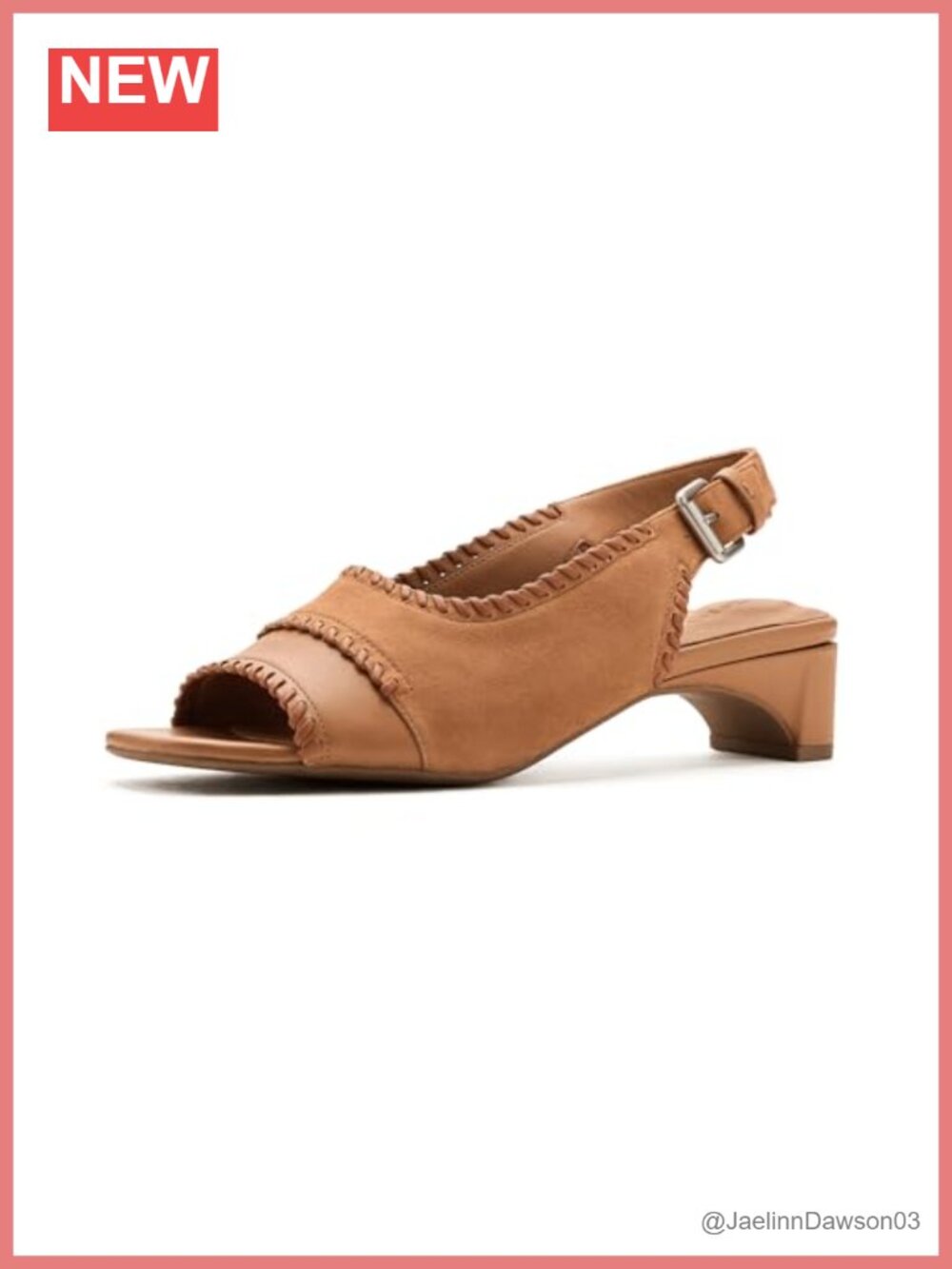 Gentle Souls Suede Heeled Slingback Sandals Open Toe Block Heel Women's